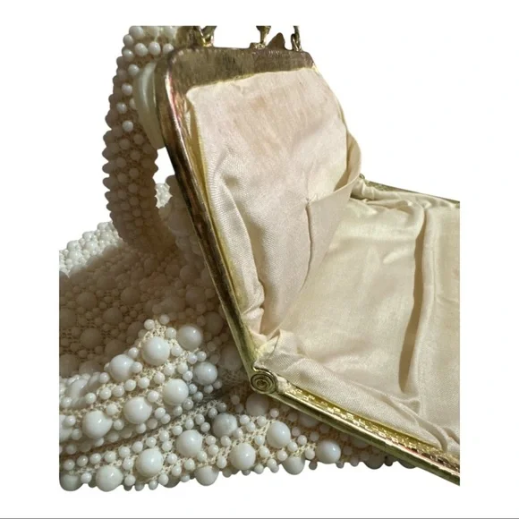 Vintage John Wind Beaded Purse / Handbag – Made in Hong Kong - Picture 4 of 9